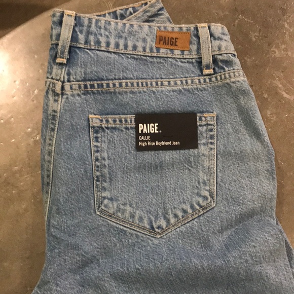 NWT Paige Callie High Rise Boyfriend Jeans - Picture 6 of 7